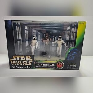 STAR WARS POTF Death Star Escape Action Figure 3 Pack 1997 New  Kenner